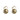 Gold Ball Drop Earrings