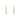 Gold Bar Drop Earrings