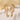 Trendy Gold Color Metal Drop Earrings